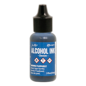 Ranger ink ranger • tim holtz alcohol ink denim 14ml