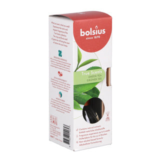 Bolsius geurverspreider 45 ml true scents green tea | 3 stuks