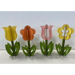 Bloem staand 21 cm 4 stuks | 6 stuks