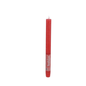 Rustiek tafelkaars blossom pink | 9 stuks
