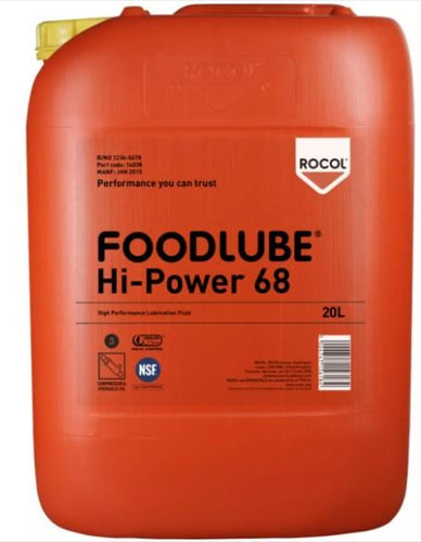 Rocol foodlube hi-power 68 20ltr