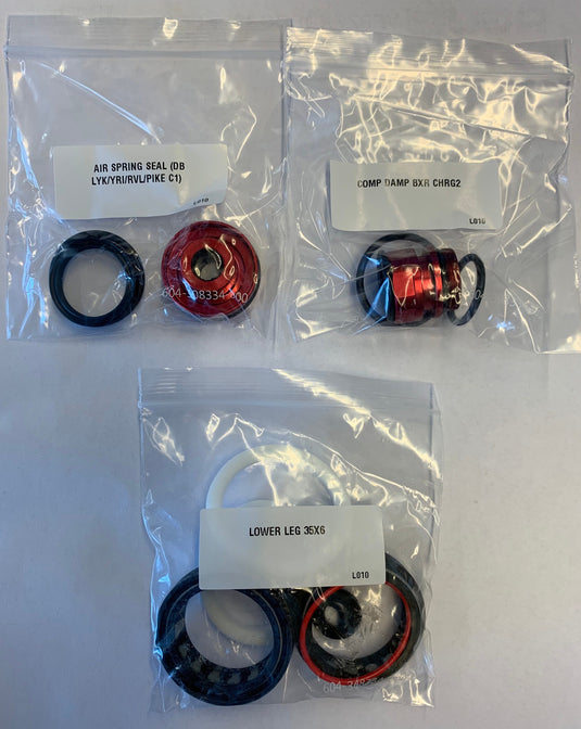 Rockshox servicekit 200 uur 1 jaar boxxer c2 lyric c2 pike b3 select - 160235