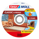Tesa 1067490 - moll d-profiel wit 100m | 1 stuks