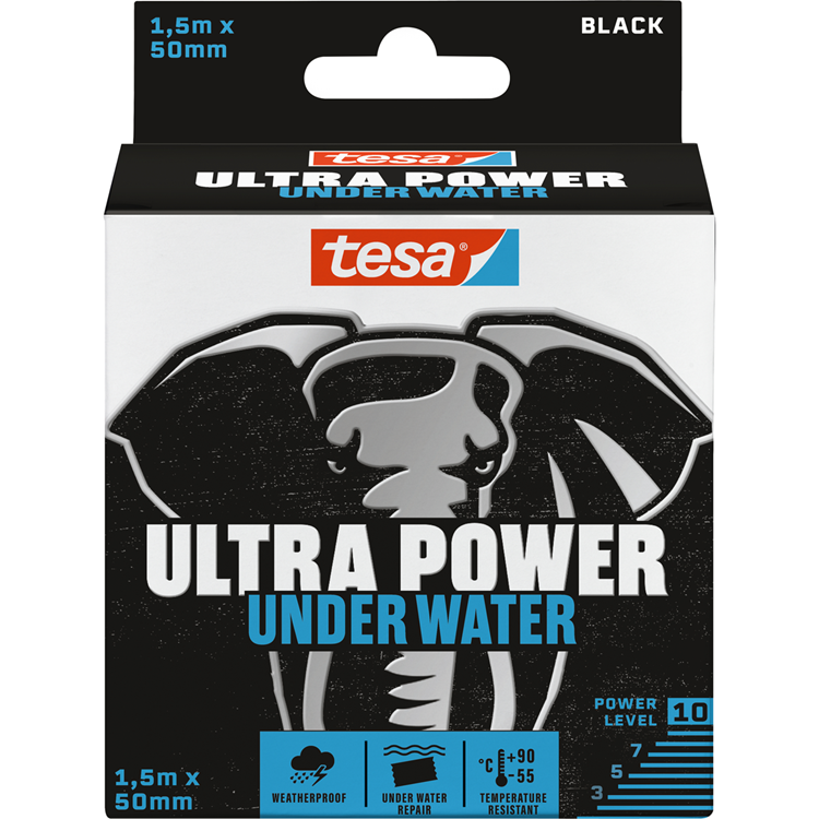Load image into Gallery viewer, Tesa ® ultra power transparante reparatietape voor onder water 1.50 x 50 mm
