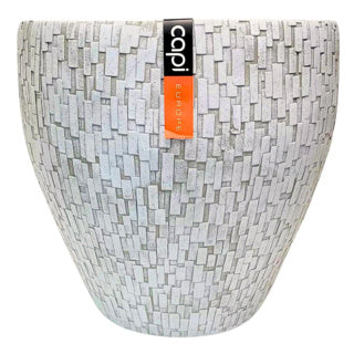 Load image into Gallery viewer, No brand bloempotten wit 39 cm set van 2 capi europe
