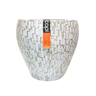 Load image into Gallery viewer, No brand bloempotten wit 39 cm set van 2 capi europe
