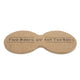No brand onderzetter two beers s4 kurk 19x9,5x0,6cm | 6 stuks