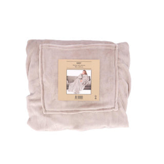 Load image into Gallery viewer, No brand plaid met mouwen 150x200 pumice stone
