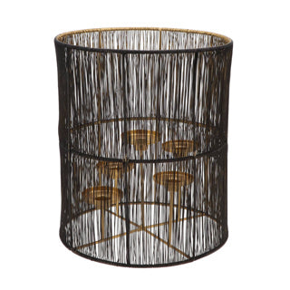 Load image into Gallery viewer, No brand daan kromhout ariana lantaarn zwart goud | 2 stuks
