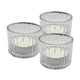 No brand theelichthouder 6 cm set van 3 | 8 stuks