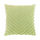 Kussen unique living 45x45 siebe groen | 2 stuks