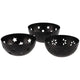 Theelicht geurblokjeshouder amber metaal 7,5 cm | 6 stuks