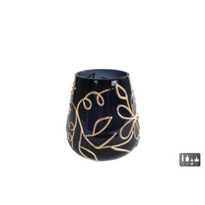 No brand windlicht diana s glas 12x12x13 cm | 3 stuks
