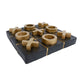 Tic tac toe noughts crosses 21x21x4,5cm