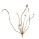 No brand kunsttak fern frond spray goud 54cm | 6 stuks