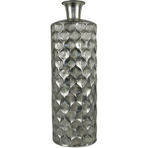 No brand vaas zilverkleurig 57 cm | 2 stuks