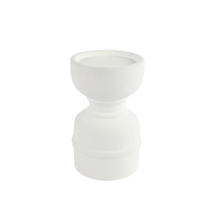 No brand kandelaar alfredo wit 15,5 cm | 3 stuks