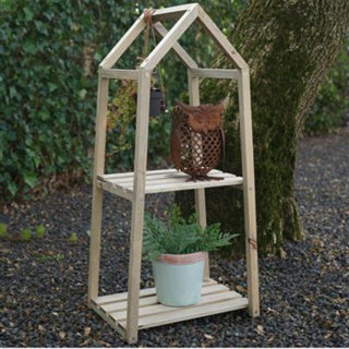Load image into Gallery viewer, No brand plantenrek met 2 lagen 76 cm naturel | 2 stuks
