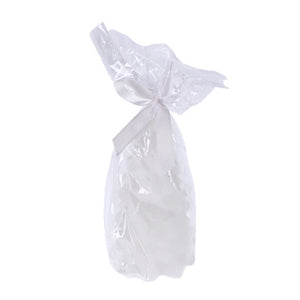 No brand kaars boom wit 6,5 x 12,5 cm | 4 stuks