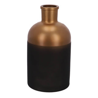 Load image into Gallery viewer, Countryfield fles vaas madelon s zwart koper 26 cm | 6 stuks
