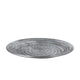 No brand dienblad ceara zilver metaal 39x39x2cm | 2 stuks