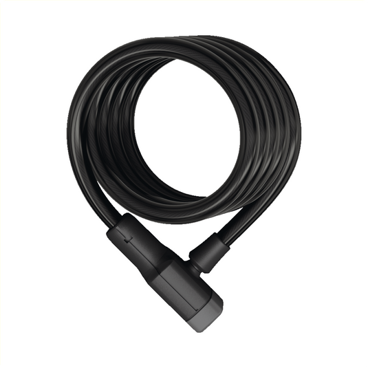 Abus coil cable-lock booster 6512k black 180cm