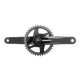 Sram crankset 1x axs wide d2 road power meter spindle dub 170mm - 40t direct mount (bb not included)