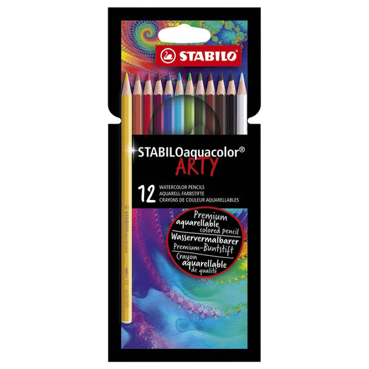 Abi stlo aquacolor potloden 12 kleuren