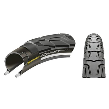 Continental buitenband ride city breaker 28x1.75 (47-622) zwart reflex