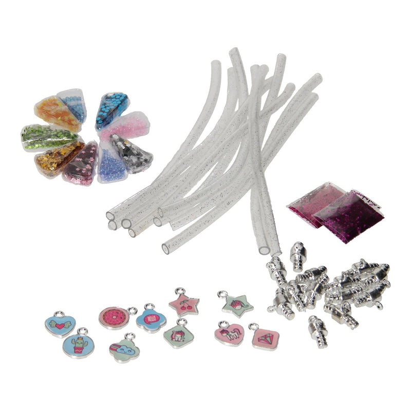 Load image into Gallery viewer, Creative craft group glitter water armbanden maken
