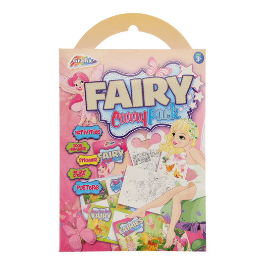 Creative craft group fairy carry pack met stickers