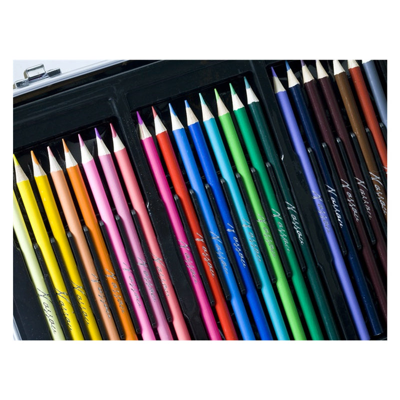 Load image into Gallery viewer, Creative Craft Group Luxe Metalen Kleurkoffer, 79dlg.
