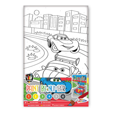 Grafix schilderen op nummer - auto's