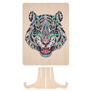 Creative craft group unieke houten puzzel tijger, 130st.