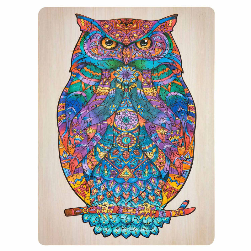Load image into Gallery viewer, Creative Craft Group Unieke Houten Puzzel Uil, 130st.
