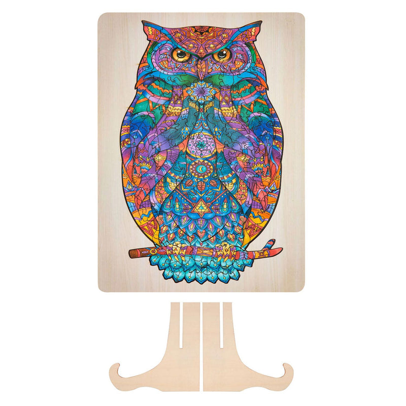 Load image into Gallery viewer, Creative Craft Group Unieke Houten Puzzel Uil, 130st.

