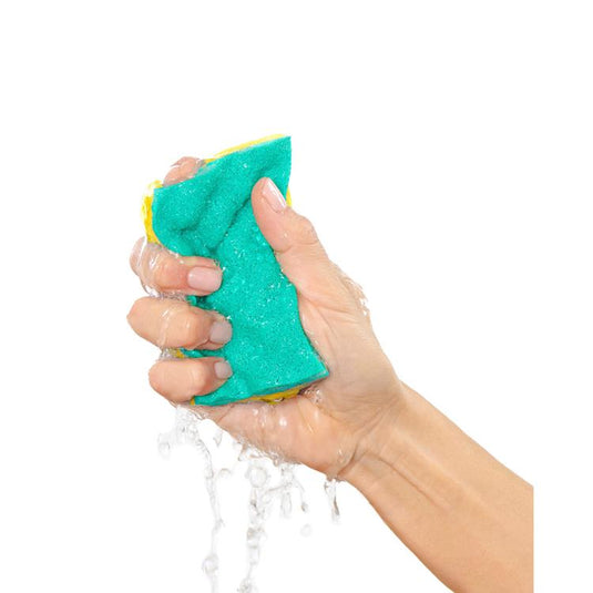Vileda 1066630 - schuurpons glitzi always clean | 16 stuks