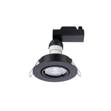 Sylvania 1067280 - sylspot kit rond zwart 3-pack 345lm 3000k richtb. ip20 | 1 stuks