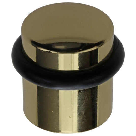 Mack 1047655 - deurstop cilindermodel vermessingd ø 30h35 mm 1 st pc | 6 stuks