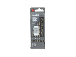 Mack 1065485 - metaalboor hss co5% din 338 set 6-delig 2-8mm | 5 stuks