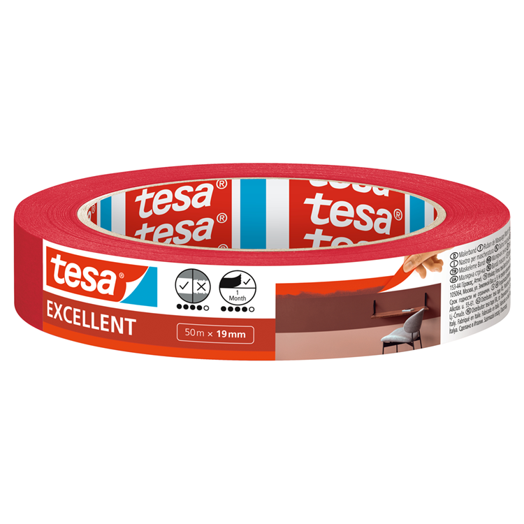 Load image into Gallery viewer, Tesa 1067554 - schilderstape excellent 50 meter 19 mm | 16 stuks
