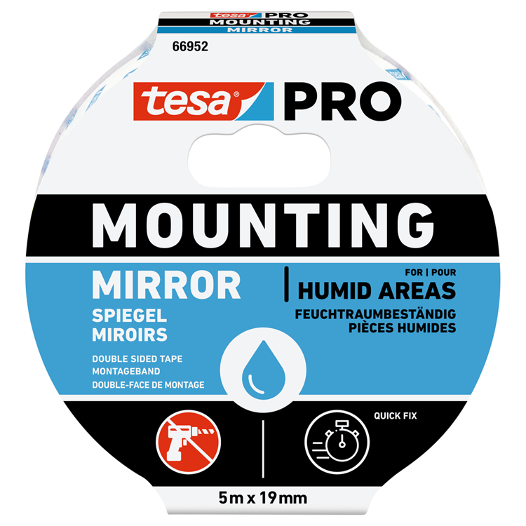 Load image into Gallery viewer, Tesa professional 1067941 - tesa mounting pro spiegel mont 5m x19 mm wit | 16 stuks
