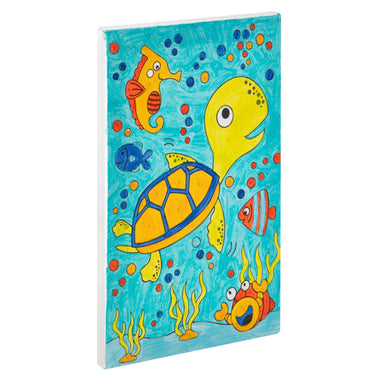 Creative craft group schilderen op nummer - schildpad