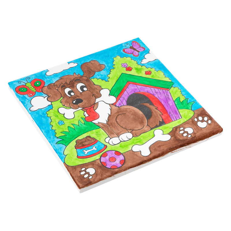 Load image into Gallery viewer, Schilderen op Nummer - Hond in Hok
