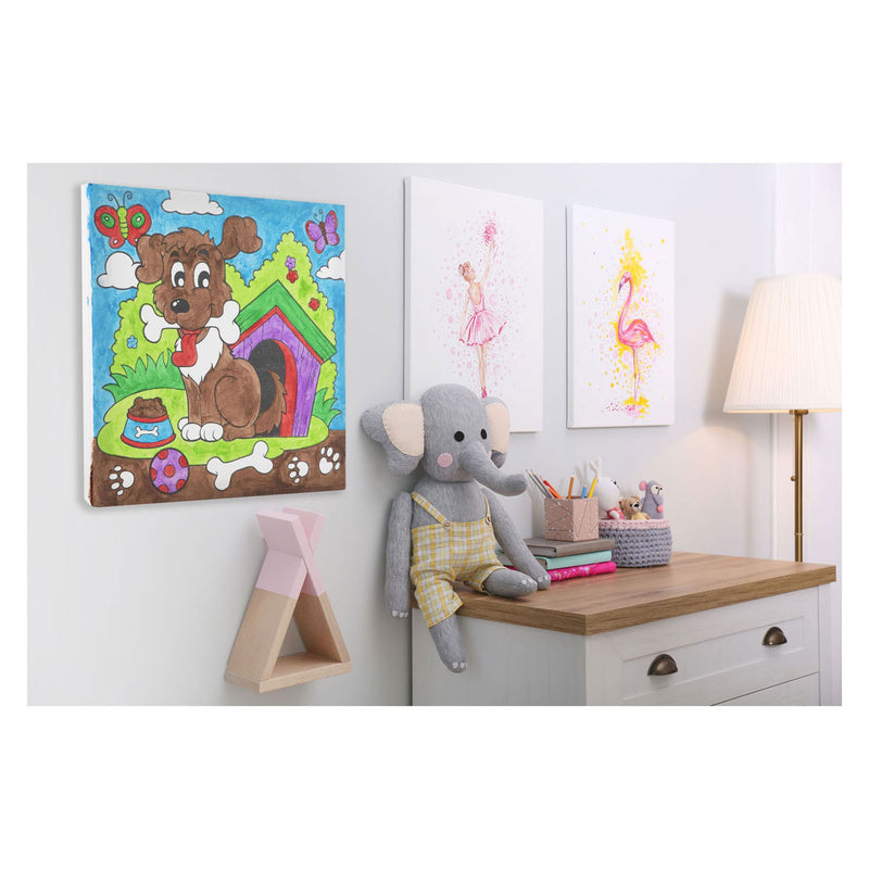 Load image into Gallery viewer, Schilderen op Nummer - Hond in Hok
