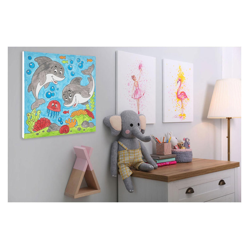 Load image into Gallery viewer, Schilderen op Nummer - Dolfijnen

