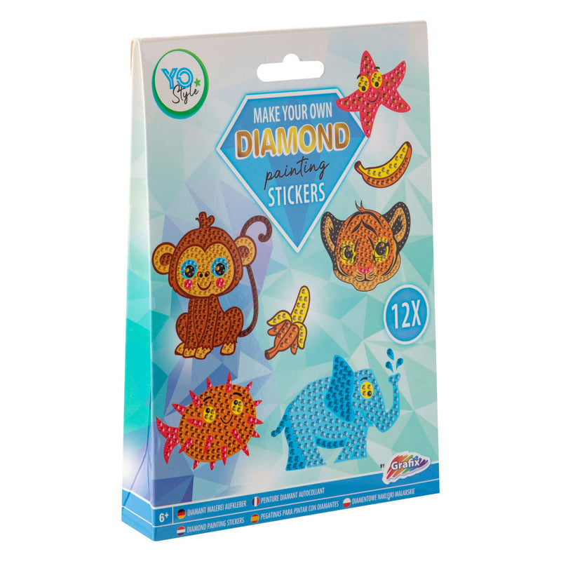 Load image into Gallery viewer, Creative craft group maak je eigen diamond painting stickers, 12dlg.
