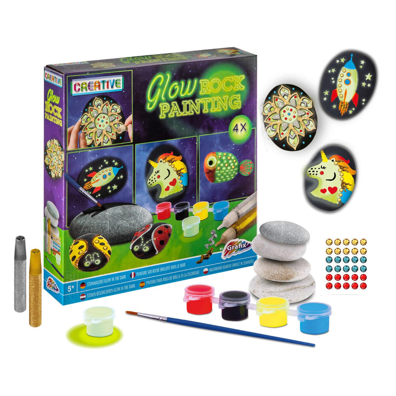 Load image into Gallery viewer, Grafix stenen schilderen glow in the dark
