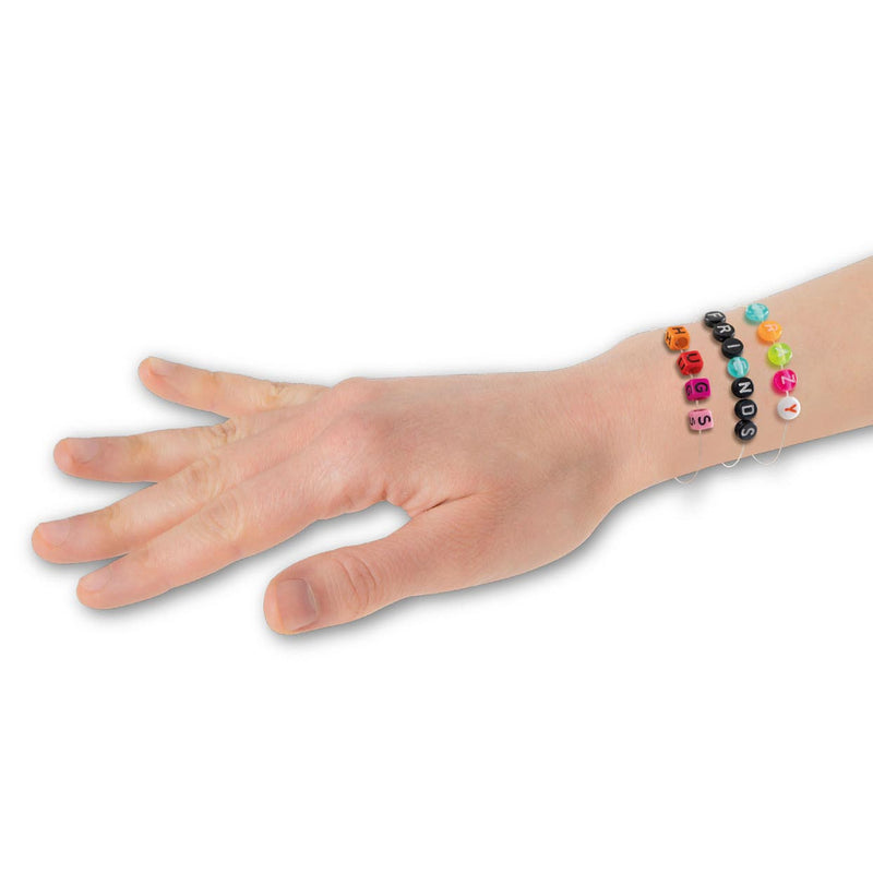 Load image into Gallery viewer, Grafix Maak je eigen Armbanden Letter Kralen

