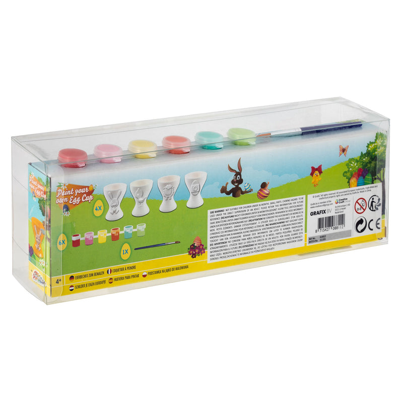 Load image into Gallery viewer, Grafix verf je eigen eierdopjes, 4st.
